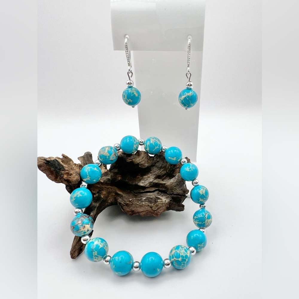 BLUE JASPER BOHO SET